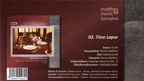 Time Lapse (Gemafreie Klaviermusik)